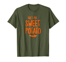Ladda upp bild till gallerivisning, Funny shirts V-neck Tank top Hoodie sweatshirt usa uk au ca gifts for She's My Sweet Potato Yes I yam T Shirt 2438247
