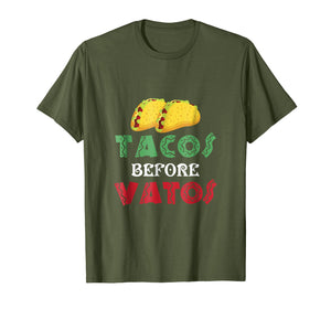 Funny shirts V-neck Tank top Hoodie sweatshirt usa uk au ca gifts for Funny Taco Shirts Tacos Before Vatos Tees Women Foodie Gifts 2548398