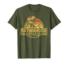 Ladda upp bild till gallerivisning, Fatherhood Like A Walk In The Park Father&#39;s Day Dad Gifts T-Shirt 38351
