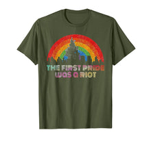 Ladda upp bild till gallerivisning, The First Gay Pride Was a Riot LGBT Tee Shirt 46588
