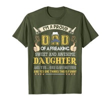 Ladda upp bild till gallerivisning, Mens Gift For Dad From Daughter- Funny Father's Day Gift T-Shirt 93500
