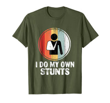 Ladda upp bild till gallerivisning, Funny shirts V-neck Tank top Hoodie sweatshirt usa uk au ca gifts for I Do My Own Stunts - Retro Broken Arm T-Shirt 363878
