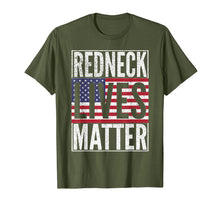 Ladda upp bild till gallerivisning, Redneck Lives Matter American Flag Usa 4th Of July T Shirt
