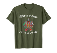 Ladda upp bild till gallerivisning, Funny shirts V-neck Tank top Hoodie sweatshirt usa uk au ca gifts for Skip a Straw Save a Turtle Shirt 2179934
