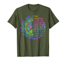 Ladda upp bild till gallerivisning, They Whispered To Her You Can't With Stand The Storm TShirt 92638
