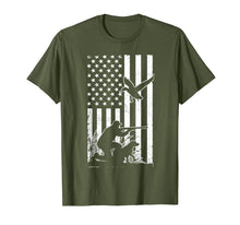 Ladda upp bild till gallerivisning, Funny shirts V-neck Tank top Hoodie sweatshirt usa uk au ca gifts for Duck Hunting USA Flag T Shirt - Waterfowl Geese Game Hunter 2584694
