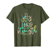 Ladda upp bild till gallerivisning, The Joy of the Lord is my Strength Confirmation Gift T-Shirt 858520

