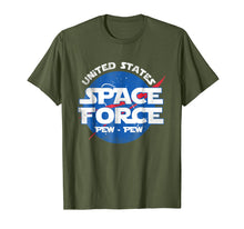 Ladda upp bild till gallerivisning, Funny shirts V-neck Tank top Hoodie sweatshirt usa uk au ca gifts for United States Space Force Pew-Pew T Shirt - Cool USSF Shirt 1787490

