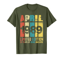 Ladda upp bild till gallerivisning, Funny shirts V-neck Tank top Hoodie sweatshirt usa uk au ca gifts for April 1989 Limited Edition T-Shirt 30th Birthday Gifts Shirt 4048890
