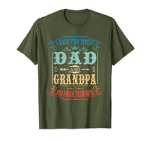Ladda upp bild till gallerivisning, Mens I Have Two Titles Dad And Grandpa, I Rock Them Both Tshirt 65222
