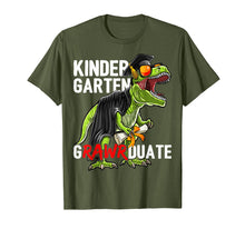 Ladda upp bild till gallerivisning, Funny shirts V-neck Tank top Hoodie sweatshirt usa uk au ca gifts for Kindergarten Grawrduate Dinosaur Graduation Cap Shirt Gift 221860
