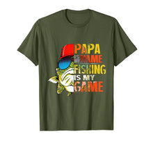 Ladda upp bild till gallerivisning, Funny shirts V-neck Tank top Hoodie sweatshirt usa uk au ca gifts for Papa is My Name Fishing Is My Game Funny Father's Day Tshirt 2844297
