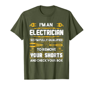 Funny shirts V-neck Tank top Hoodie sweatshirt usa uk au ca gifts for Funny Electrician Gifts - I'm An Electrician T-Shirt 1177535