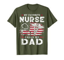 Ladda upp bild till gallerivisning, Mens My Favorite Nurse Calls Me Dad Shirt Dad Papa Father Gift T-Shirt 41784

