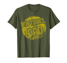 Ladda upp bild till gallerivisning, Mens Softball Dad Coach Player Father Daddy Father's Day Gift  T-Shirt 135692

