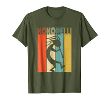 Ladda upp bild till gallerivisning, Kokopelli Flute Player Retro Vintage Silhouette T Shirt 981104
