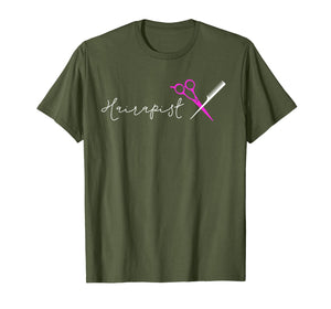 Hairapist Gifts Hairstylist Funny Hairdresser Hair Stylist T-Shirt-540429