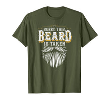 Ladda upp bild till gallerivisning, Mens Sorry This Beard is Taken Country Retro Valentines Day Gift T-Shirt-558410
