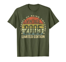 Ladda upp bild till gallerivisning, 15 Year Old Gifts Vintage 2005 Limited Edition 15th Birthday T-Shirt-146376
