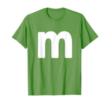 Ladda upp bild till gallerivisning, Letter m Shirt lower case alphabet matching Halloween Gift T-Shirt 71300
