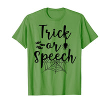 Ladda upp bild till gallerivisning, Tricks or Speech Languages Teacher Halloween Costume T-Shirt 325421
