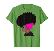 Ladda upp bild till gallerivisning, African American Breast Cancer Awareness t-shirt Black Women T-Shirt 379259
