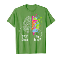 Ladda upp bild till gallerivisning, Neurodiversity brain Gift idea for Dyslexia ADHD Autism ASD T-Shirt 624242
