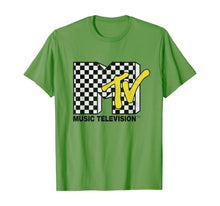 Ladda upp bild till gallerivisning, Checkered MTV Logo Checkerboard Print T-Shirt 112178
