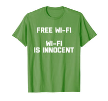 Ladda upp bild till gallerivisning, Funny shirts V-neck Tank top Hoodie sweatshirt usa uk au ca gifts for Free Wi-Fi, Wi-Fi Is Innocent T-Shirt Novelty Internet Gifts 2629628
