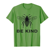 Ladda upp bild till gallerivisning, Unisex Mens Womens T Shirt Black Bee Kind 80759
