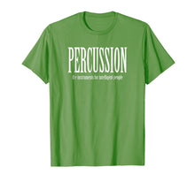 Ladda upp bild till gallerivisning, Funny shirts V-neck Tank top Hoodie sweatshirt usa uk au ca gifts for PERCUSSION the instruments for intelligent people T-Shirt 1983324
