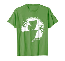Ladda upp bild till gallerivisning, Moon Tree Pumpkin Mountain Incredible Tshirt Papillion Dog 773722
