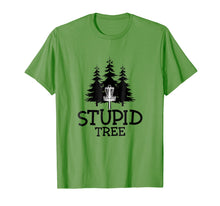 Ladda upp bild till gallerivisning, Stupid Tree Disc Golf T-Shirt | Funny Frisbee Golf Tee

