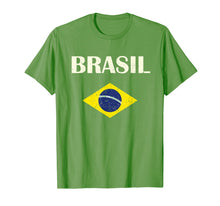 Ladda upp bild till gallerivisning, Funny shirts V-neck Tank top Hoodie sweatshirt usa uk au ca gifts for Brasil Retro Soccer T-Shirt For Men, Women and Kids. 2286236
