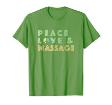 Ladda upp bild till gallerivisning, Peace Love Massage T-Shirt Gift-Massage Therapy Shirt 772012
