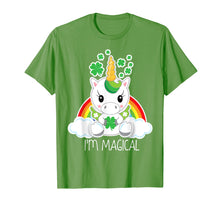 Ladda upp bild till gallerivisning, Funny shirts V-neck Tank top Hoodie sweatshirt usa uk au ca gifts for Girls Cute Unicorn Im Magical Shirt Gift for St Patricks Day 2416981
