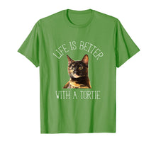 Ladda upp bild till gallerivisning, Funny shirts V-neck Tank top Hoodie sweatshirt usa uk au ca gifts for Tortie Cat: Life Is Better With A Tortie Cat T-Shirt 2318535
