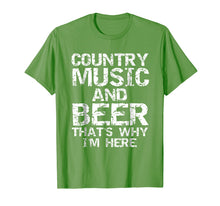 Ladda upp bild till gallerivisning, Funny shirts V-neck Tank top Hoodie sweatshirt usa uk au ca gifts for Country Music and Beer That's Why I'm Here Shirt for Men 1805672
