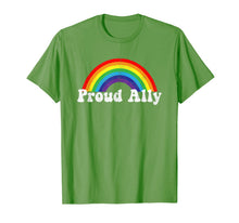 Ladda upp bild till gallerivisning, Proud Ally Pride Shirt Gay LGBT Day Month Parade Rainbow T-Shirt 70755
