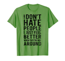 Ladda upp bild till gallerivisning, Funny shirts V-neck Tank top Hoodie sweatshirt usa uk au ca gifts for Funny Introvert Humor T-Shirt - I Don't Hate People Tee 1987055
