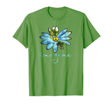 Ladda upp bild till gallerivisning, Funny shirts V-neck Tank top Hoodie sweatshirt usa uk au ca gifts for Imagine Flowers Hippie Peace Sign TShirt 212094
