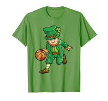 Ladda upp bild till gallerivisning, Funny shirts V-neck Tank top Hoodie sweatshirt usa uk au ca gifts for Leprechaun Basketball T Shirt St Patricks Day Boys Kids Men 2130997
