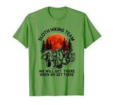 Ladda upp bild till gallerivisning, Sloth Hiking Team Will Get We There T-Shirt 417610
