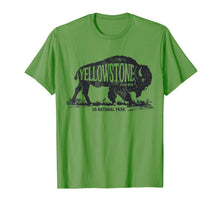 Ladda upp bild till gallerivisning, Yellowstone National Park T shirt US Bison Buffalo Vintage 149795
