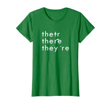 Ladda upp bild till gallerivisning, There Their They're English Grammar Teacher Funny White Text 255187
