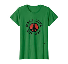 Ladda upp bild till gallerivisning, Funny shirts V-neck Tank top Hoodie sweatshirt usa uk au ca gifts for Make Love Not War Peace 60s 70s Retro Design T-Shirt 786261
