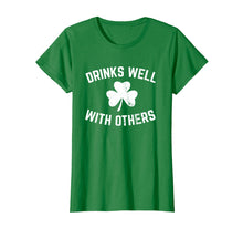 Ladda upp bild till gallerivisning, Funny shirts V-neck Tank top Hoodie sweatshirt usa uk au ca gifts for Funny St Patricks Day Drinking Shirt Drinks Well With Others 1346475
