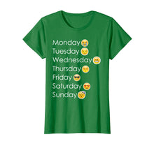 Ladda upp bild till gallerivisning, Funny shirts V-neck Tank top Hoodie sweatshirt usa uk au ca gifts for Funny Emoji 7 Weekdays Mood T-shirt Gift For Emoticon Lovers 2320420
