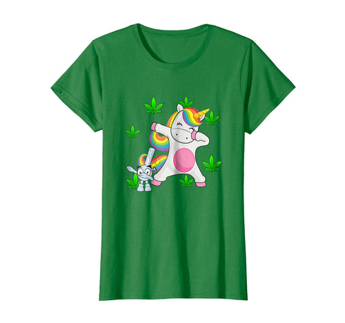 Funny shirts V-neck Tank top Hoodie sweatshirt usa uk au ca gifts for Dab Unicorn With A Bong Gifts Tee T Shirt 3816791