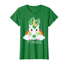 Ladda upp bild till gallerivisning, Funny shirts V-neck Tank top Hoodie sweatshirt usa uk au ca gifts for Girls Cute Unicorn Im Magical Shirt Gift for St Patricks Day 2416981

